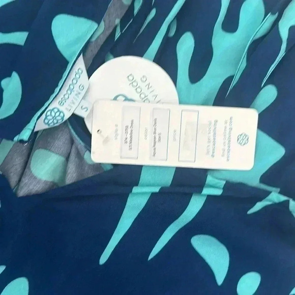 NWT Escapada Living Madeline Dress Aqua Aegean Blue Oasis - Picture 3 of 5